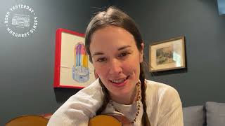 Hello and "People Who Talk" - BORN YESTERDAY ZINE - Margaret Glaspy