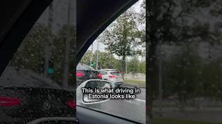 Driving in Estonia is actually pretty easy and fun ;) #drivingexperience