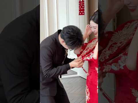 The bride is blessed#wedding #shortvideo #makeup #cute #love #beautiful #weddingdress