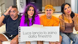I nostri GENITORI REAGISCONO alle nostre NOTE SCOLASTICHE..😅
