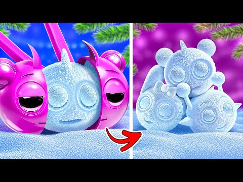 What Is Hidden In The Snow?! ❄️ *Warm WINTER Crafts For Fun Holidays*