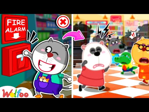 Wolfoo! Don't Be Naughty in the Public Place! Rules of Conduct for Kids| Wolfoo Channel New Episodes