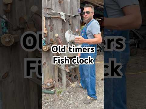 Tells you when the fish are biting #country #fyp #diy #oldtimer #fishing #homestead #fish