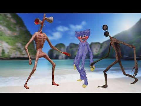 SIREN HEAD Takes On HUGGY WUGGY In REAL LIFE