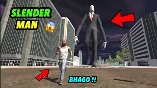 Franklin fight with Slender Man 😱 in Indian bike driving 3d