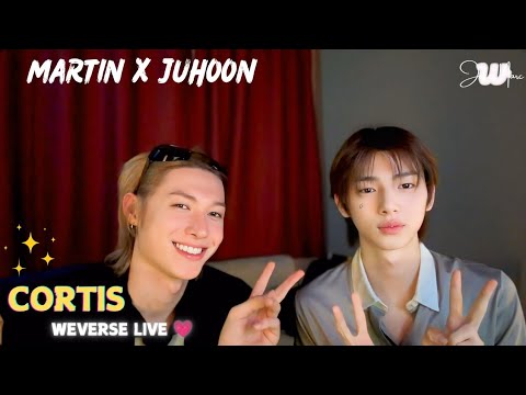 ✨(ALL SUB) CORTIS MARTIN and JUHOON WEVERSE LIVE 🐢🦒💓(06.13.26) #weverselive #weverse #cortis
