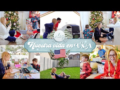 🇺🇸 Abriendo nuestros regalos de REYES MAGOS 2025 en FAMILIA 🎁 Nuestra vida en USA VLOG