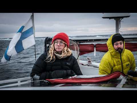 Dodging Massive Icebergs (sailing Alaska to GREENLAND)