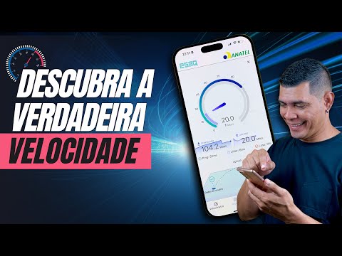 COMO DESCOBRIR A VERDADEIRA VELOCIDADE DA INTERNET COM O TESTE OFICIAL ANATEL.