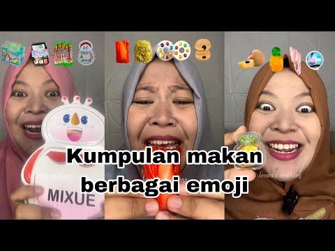 KOMPILASI MAKAN EMOJI UNIK DAN ENAK  #fyp #viral #trending # #trendingshorts #viralvideo