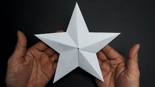 Cách Gấp Ngôi Sao 3D Cực Đẹp | How to Make Origami Star 3D