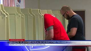MINNESOTA VE UN INTERÉS INUSUAL EN LAS ELECCIONES PRIMARIAS