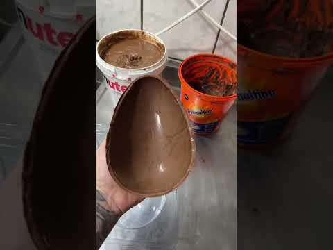 Fiz um Ovo da Páscoa Super Recheado 😱😱