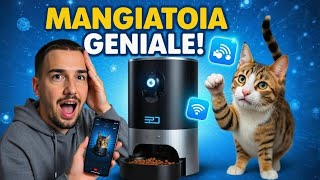Questa mangiatoia smart Tuya cambierà la vita del tuo gatto!