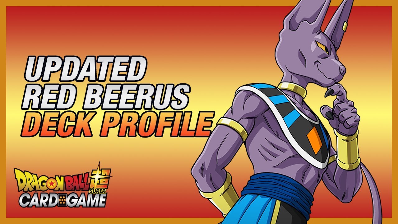 Red Beerus, but it's UPDATED! | Dragon Ball Super Card Game