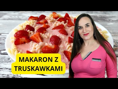 Moje dzieci błagają o ten makaron! 🍓 Gotowy w kilka minut!