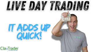 [LIVE] Day Trading | It Adds Up QUICK...