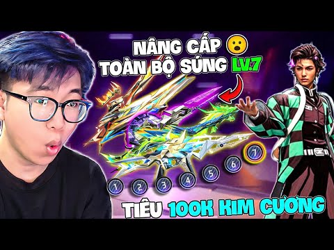 BI HUỲNH CHƠI LỚN NẠP 100K KC SỞ HỮU TOÀN BỘ VŨ KHÍ LV 7 PAY TO WIN CỰC MẠNH