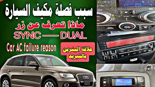 فصل مكيف السيارة why car ac stopped 