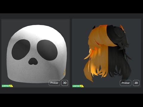 CONSIGUE 2 PELOS DE HALLOWEEN GRATIS en ROBLOX 🎃