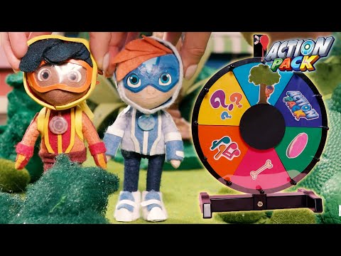 Spin the Toy Play GAME Wheel! |  NEW! | Action Pack | Adventure Cartoon for Kids