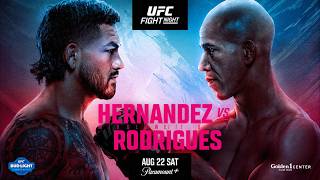 UFC FIGHT NIGHT: HERNANDEZ VS RODRIGUES PREDICTIONS