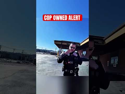 Power Hungry Cop Gets Owned😨