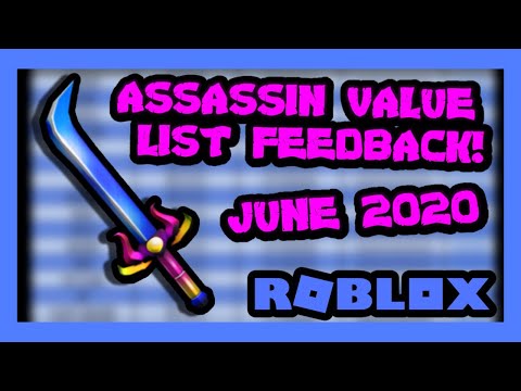 Roblox Assassin Value List Official 2020 07 2021 - roblox assassin value list 2021 june