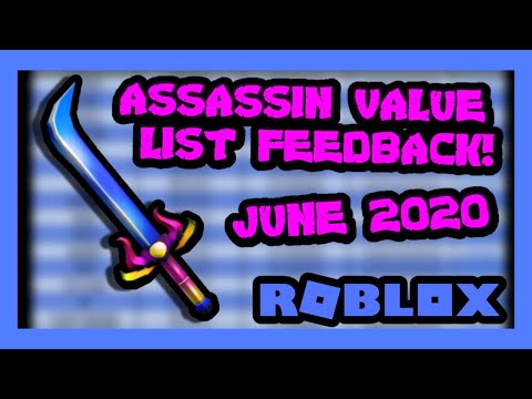 Roblox Assassin Value List Official 2020 07 2021 - roblox assasin worth list