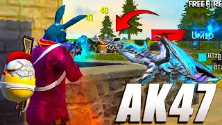 OverPower AK47 For Suqad Wipe  - Garena Free Fire