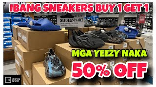 YEEZY NAKA 50% OFF! SOLID ANG SALE SA MGA SAPATOS ANG MAKIKITA DITO SA ADIDAS OUTLET SHELL OF ASIA!
