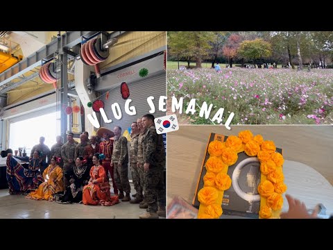 Vlog 🇰🇷 Bailando para soldados?! Preparando el altar y chisme 😛