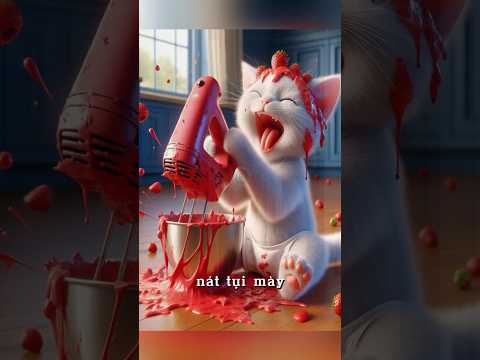 Mèo con khiến mẹ kế hiểu nhầm #short #cat #ai #meow #mèo