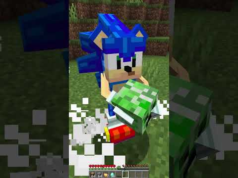 Minecraft, Pero SONIC Me Controla... #shorts