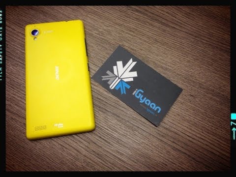 (ENGLISH) Gionee Elife E5 First Unboxing and Hands on Review ( Unibody, Quad Core, HD AMOLED ) - iGyaan