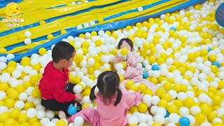 Ba Em Làm Nghề Lái Xe - Nhạc Thiếu Nhi Remix Bé Tiên đi nhà banh vui nhộn phần 4