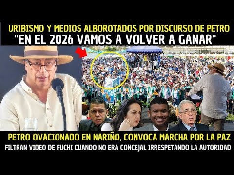 URIBISMO ALBOROTADO POR DISCURSO DE PETRO "EN EL 2026 VAMOS A VOLVER A GANAR" FILTR4N VIDEO DE FUCHI