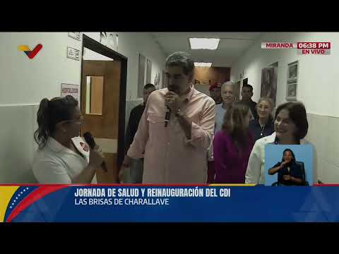 Maduro entrega 21 obras de salud rehabilitadas y promete 120 antes del 31 de diciembre