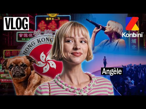 48H AVEC ANGÈLE AVANT SON CONCERT À HONG KONG