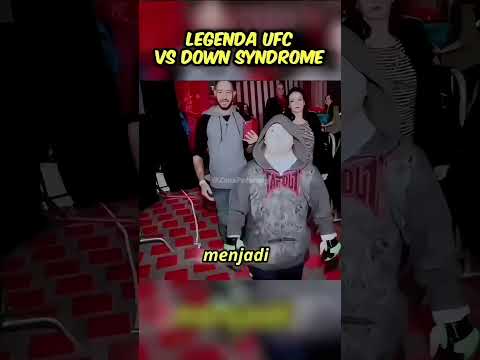 LEGENDA UFC DIKALAHKAN PRIA DOWN SYNDROME! #ufc #mma #boxing #sports