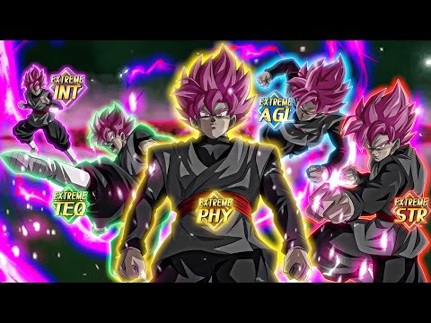 THE BEST F2P TEAM IN HISTORY?? FULL GOKU BLACK CLONE TEAM SHOWCASE!! (DBZ: Dokkan Battle)