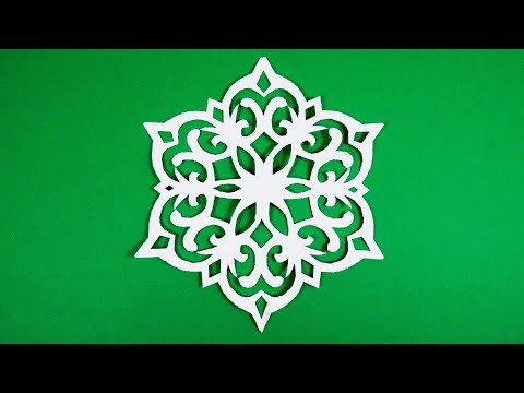 DIY Paper Snowflakes Simple Snowflakes