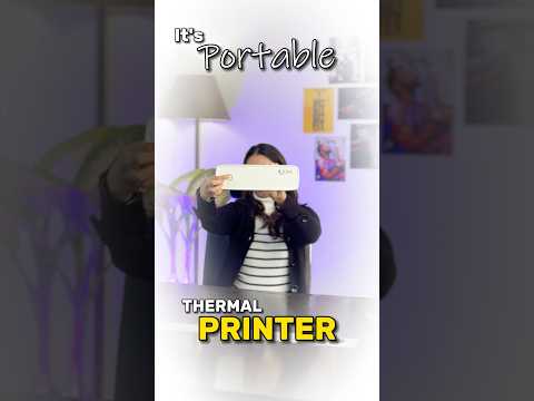 Wireless Compact Printer On the Go ✅