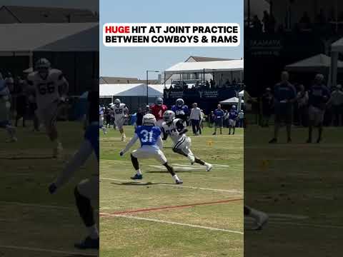 Cowboys & Rams Pads Are POPPING 😮‍💨
