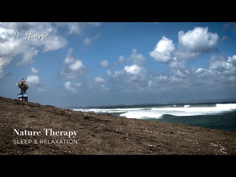 Natural Relaxing Ocean Sounds For Deep Sleep & Relaxation | Bali Beach Relax