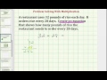 Multiplication and Problem Solving