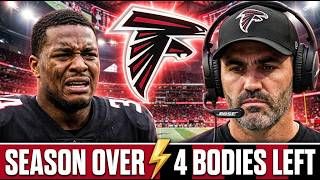 BREAKING NEWS: Down to 4 Bodies! Atlanta Falcons Forced into Emergency Roster Chaos