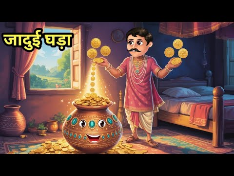 जादुई घड़ा | Magic pot | Hindi Kahani | Moral Stories | Bedtime Stories | Hindi Kahaniya | Story