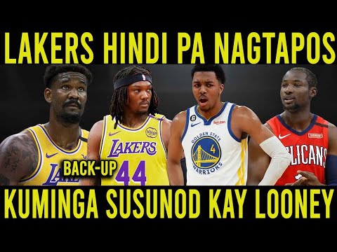 PELICANS TINRABAHO NA SI KUMINGA! LAKERS HINDI PA NAGTAPOS SA UPGRADE! BACK-UP NI AYTON NAKIKITA NA!