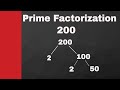 Prime Factorization Concepts and Techniques